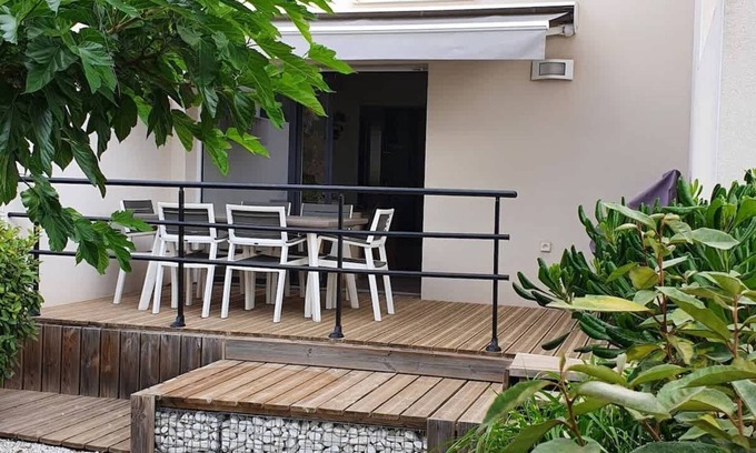 Serignan Casa | Villa Bianca - 500m from the beach, comfortable pa