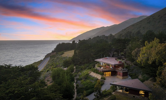 Ragged Point Villa | Villa Big Sur Coast Luxury Get-Away That Sleeps 10+ W/ Gym, Poker Room & More