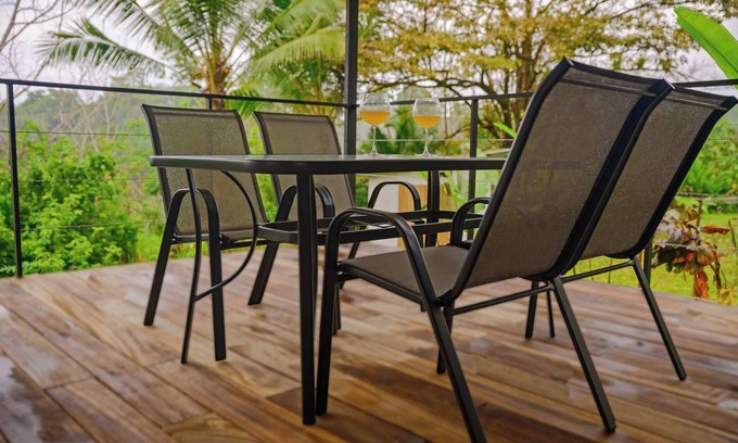Puerto Jiménez Villa | Villa Bruno - Terrace - Jungle - Birdwatching