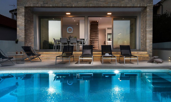 Zdrelac Villa | Villa junto al mar con piscina Zadar Zdrelac Pasman "con ofertas de última hora"