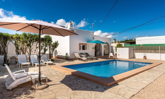 Sant Josep de sa Talaia Villa | Villa "Can Pep Ramon I" con piscina privada y Wi-Fi