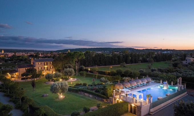 Santa Maria del Cami Villa | Villa 'Cas Metge Matas' con piscina privada, Wi-Fi y aire acondicionado