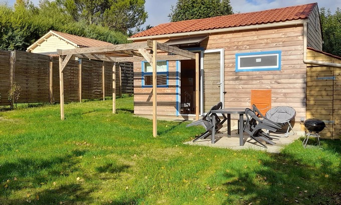 Saint-Paulet Chalet De Esquí | Villa Caline 3 Avec Jacuzzi et Jardin Privatif