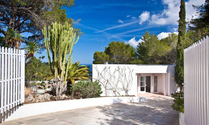 Sant Agusti des Vedra Villa | Villa Can Hermanos con vistas al mar