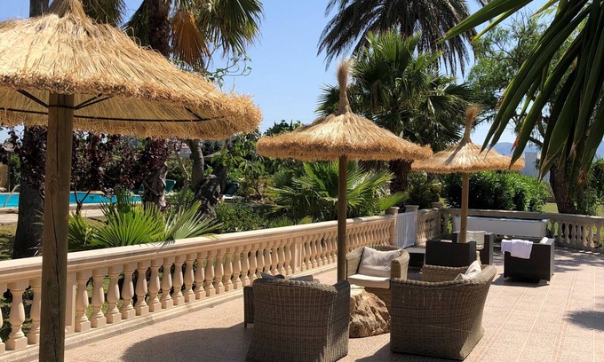 Puerto de Pollensa Villa | A poca distancia del centro de la ciudad y la playa. Gran piscina privada.