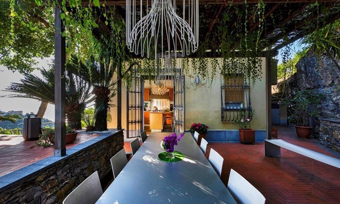 Camogli Villa | Villa Canterina with private pool, Liguria