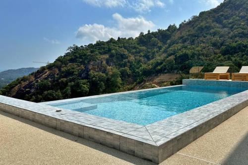Maret Villa | Villa Capri piscine jacuzzi vue mer