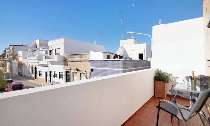Olhao Villa | Villa 'Casa Mar-a-vila' con terraza privada, Wi-Fi y aire acondicionado
