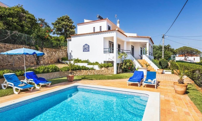 Vilamoura Villa | Villa Casa Moura con vistas a la montaña, piscina y Wi-Fi