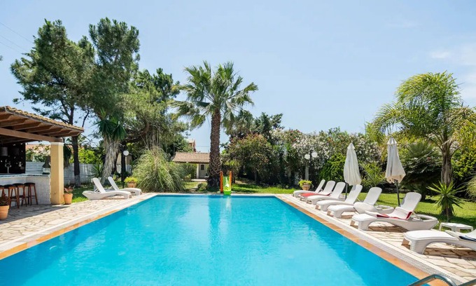 Agios Georgios Villa | Villa- Cassandra 500meters from the beach.