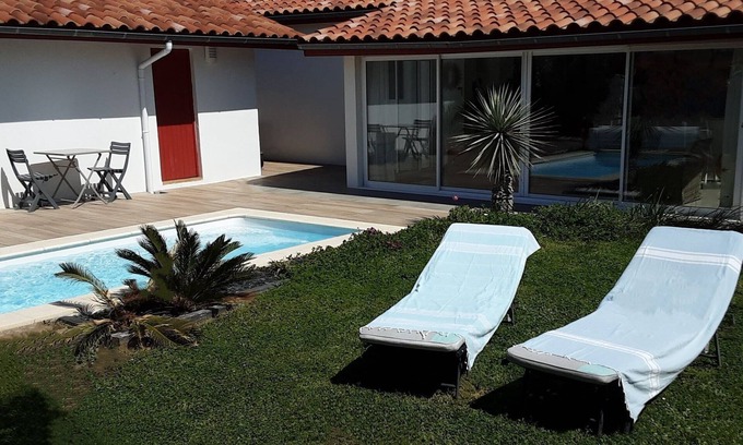 Boucau Casa | Villa Climatisee Avec Piscine Bayonne