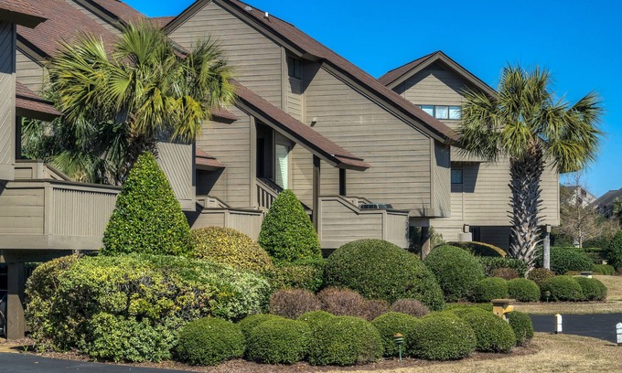 Litchfield by the Sea Casa | Heron Marsh Villa 63: 2 BR / 2 BA condominio en Pawleys Island, para 6 personas