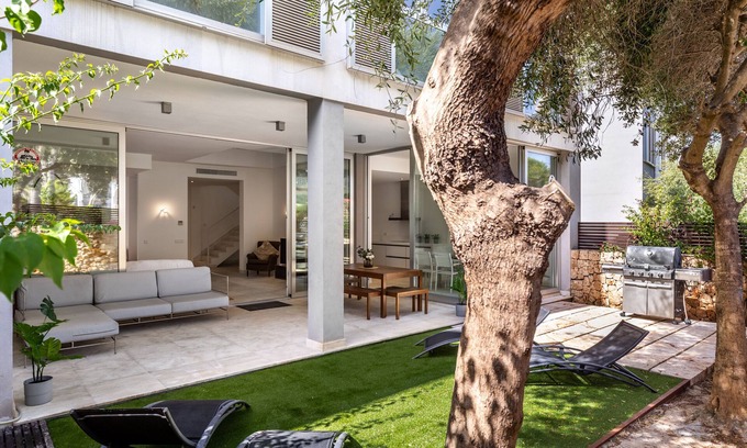 Colonia Sant Jordi Villa | Villa Colonia Sea Holiday con jardín y Wi-Fi