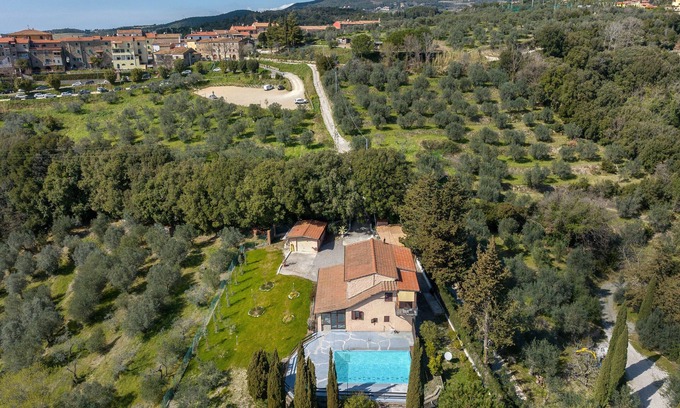 Riparbella Villa | Villa "Cristina" con vistas al mar, piscina privada y Wi-Fi