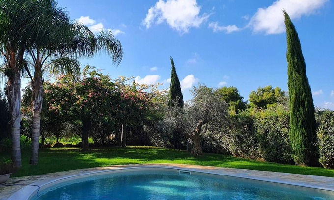 Marsala Villa | Villa Dammusello con piscina, jardín y Wi-Fi