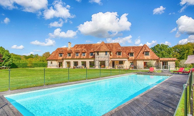 Vauville Villa | Villa Daniel - 20 ppl - 8 Bedrooms - Swimming pool - Tennis
