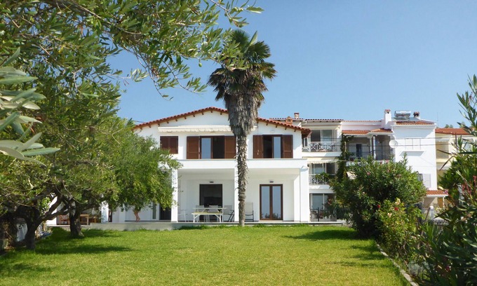 Mola Kalyva Villa | villa frente al mar