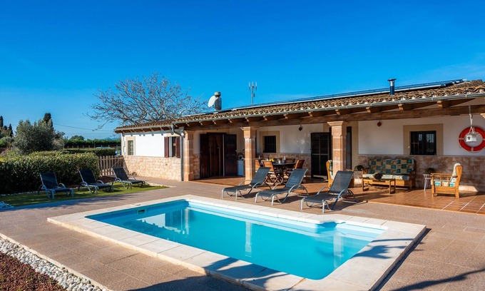 Inca Villa | Villa 'Els Ametlers' con vistas a la montaña, Wi-Fi y aire acondicionado