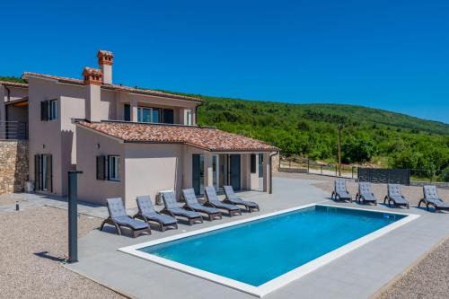Rasa Casa | Villa Ema, a beautiful villa with a wonderful view of the sea