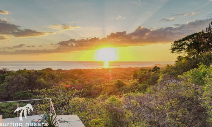 Nosara Villa | Villa Enlightened/Ocean View/Walk to Beach