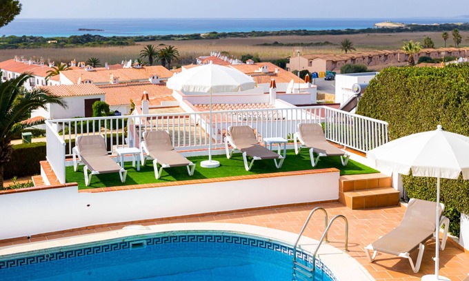 Sant Jaume Mediterrani Villa | Villa ES MIRADOR, Son Bou, AA, piscina privada y wifi