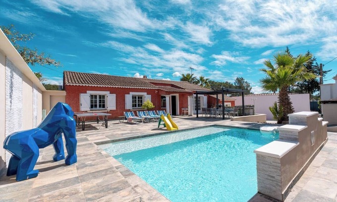 La Bouverie Villa | Villa Évasion Conforto, Piscina -Spa -12 Personas