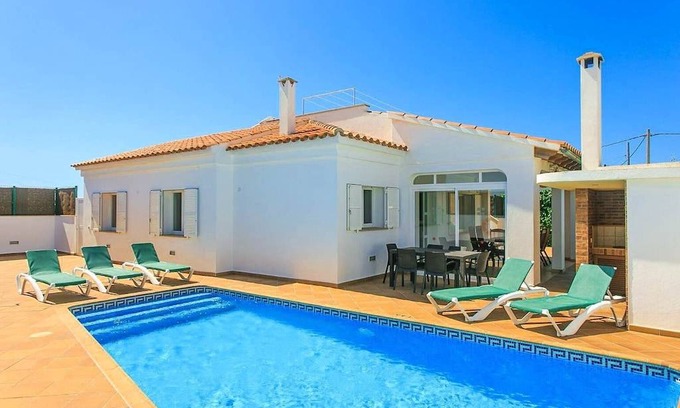 Cala en Porter Villa | Villa Evelyn: Large Private Pool, Walk to Beach, A/C, WiFi, Car Not Required