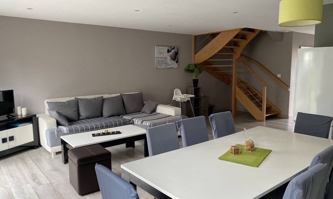 Merlimont Casa | Maison Merlimont + SPA * + JARDÍN + GARAJE - 6 a 8 personas en las Dunas-VILLA N ° 4