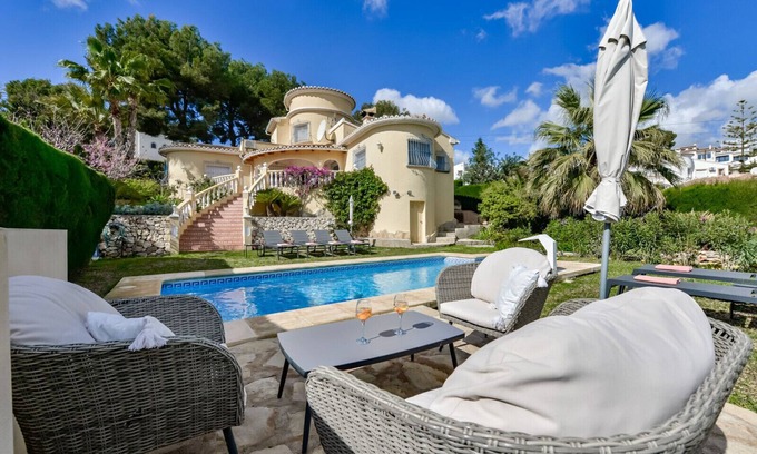 La Sabatera Villa | Alquiler de villa en Moraira, CLEO con Piscina Climatizada