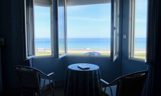 Ouistreham Villa | VILLA FRONT DE MER, magnífica vista al mar, la playa a tus pies, acceso directo