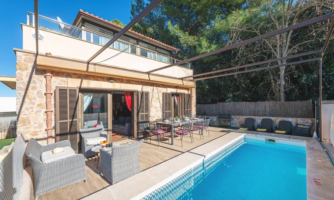 Mal Pas-Bon Aire Villa | Villa Gabriela para 6 con piscina en Bonaire - Alcudia