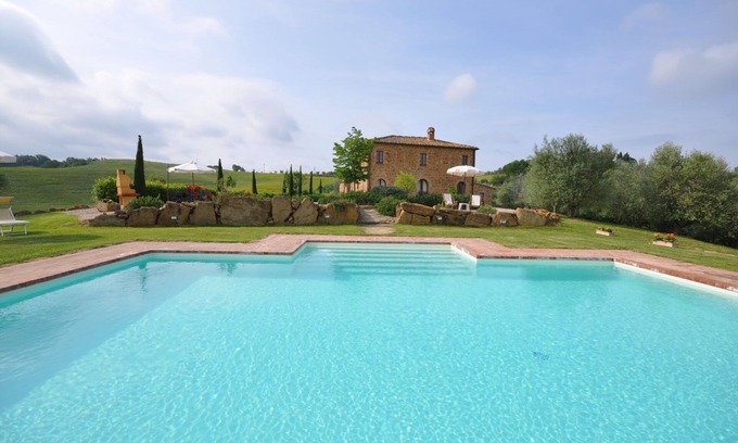 Trequanda Villa | Villa en Pienza con 5 habitaciones, capacidad 10