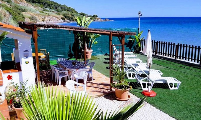 Sciacca Villa | Villa Jardín en el mar - Solarium superior - Jardín increíble