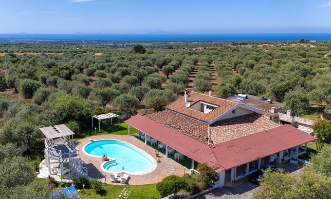 Sorso Villa | Villa 'Geridu Luxury Con 4 Camere' con piscina privada, Wi-Fi y aire acondicionado