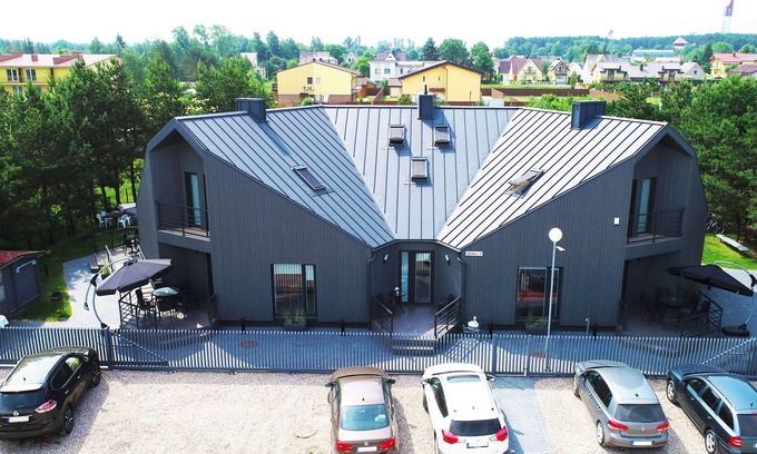 Sventoji Villa | Villa Gulbes Takas is located in the quiet central part of Šventoji.