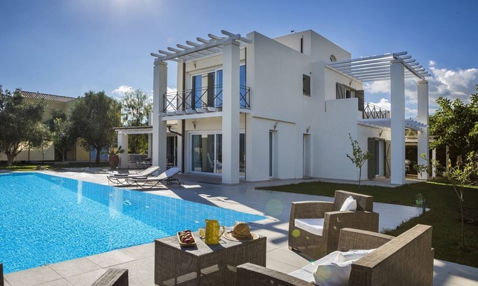 Karavomylos Villa | Villa Hermes - Tres Habitaciones Villa, Capacidad 6
