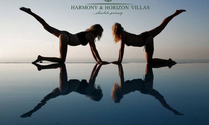 Lefkas Villa | Villa Horizon ... privacy and sunset view of the Ionian Sea