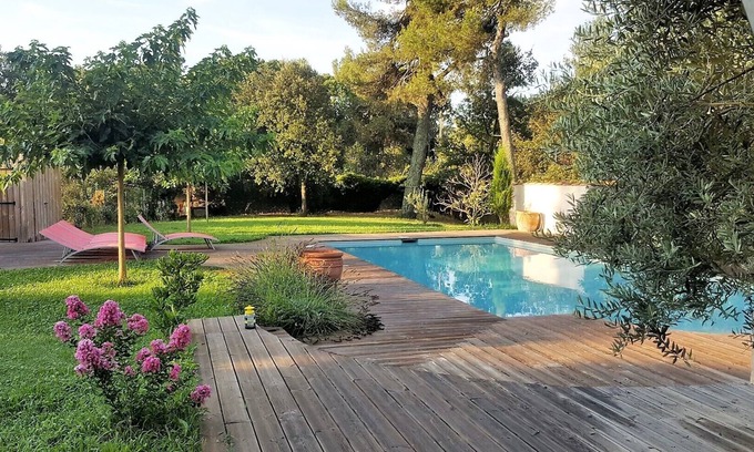 La Bastide-des-Jourdans Villa | Villa en calma y sin vecinos, cerca del pueblo