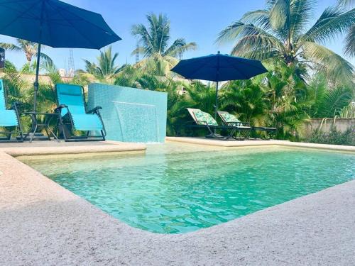 San Francisco Casa | Villa Iguana #5 Private beach house with a pool in San Pancho