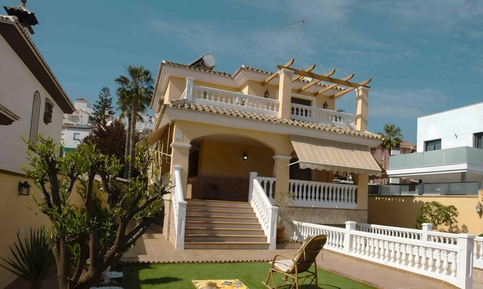 Rincón de la Victoria Villa | 'Villa Ilusión Home' with Private Terrace, Wi-Fi and Air Conditioning