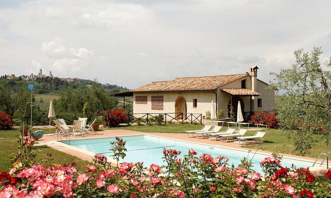 San Gimignano Otro | Villa en posición panorámica en San Gimignano