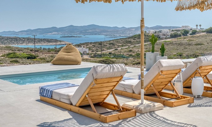 Nea Cryssi Akti Villa | Villa in Agia Irini with Sea & Sunset Views!!!