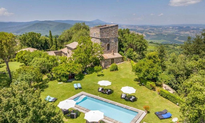 Castel Viscardo Villa | Villa en Castel Viscardo con 5 habitaciones, capacidad 10