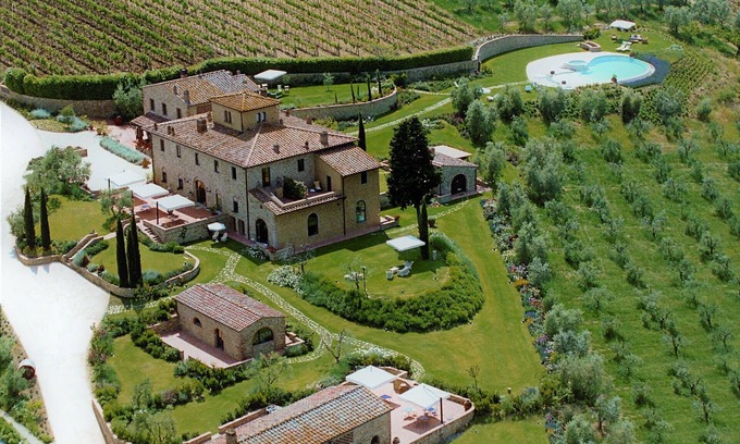 San Pietro in Bossolo Villa | Villa en Tavarnelle Val Di Pesa con 10 habitaciones, capacidad 20