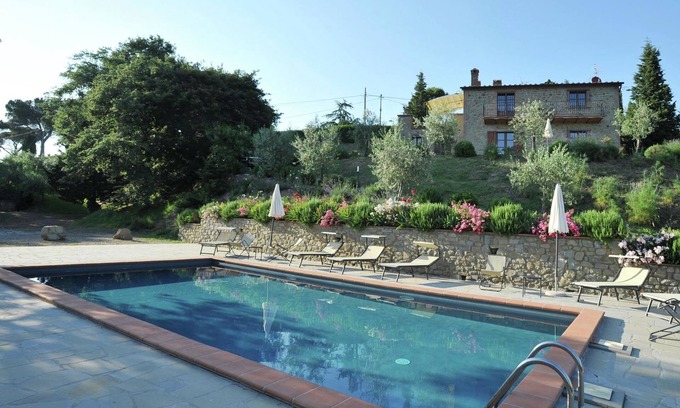 Lisciano Niccone Villa | Tranquila Villa en Lisciano Niccone con Piscina