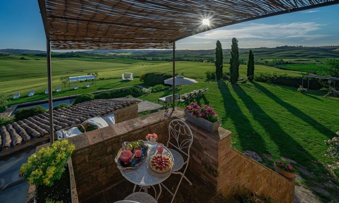Pienza Villa | Villa en Pienza con 6 habitaciones, capacidad 12