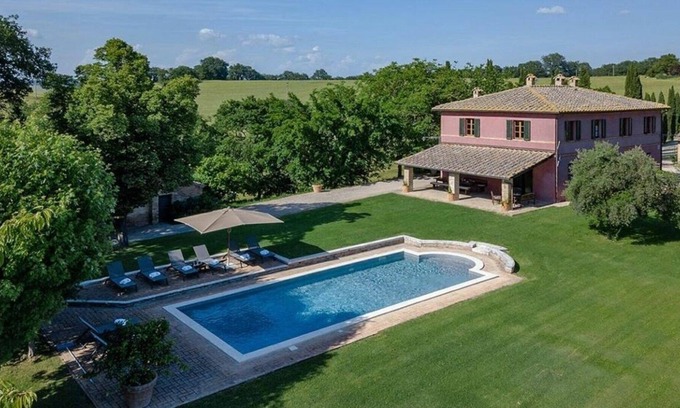 Ponte dʼArbia Villa | Villa en Ponte D'arbia con 5 habitaciones, capacidad 10