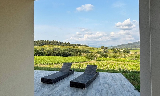 Rasteau Casa | Villa in Provence with Stunning Views of Mont Ventoux and the Vineyards!