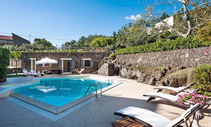 Ragalna Villa | Villa en Ragalna cerca del Etna con Piscina