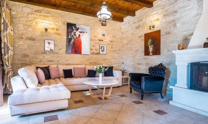 Asteri Villa | Villa en Rethymno con vistas al campo